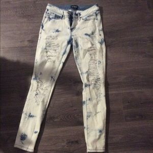 Bebe skinny jeans